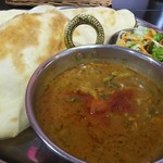 プシュカール - ベジタブルカレー  ちょっと辛くしてもらいました