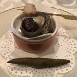ホテルグランヴィア広島 - サザエの醤油バター焼き
