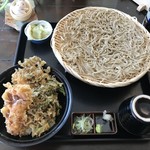 Tokachiya - 野菜天丼ともり蕎麦