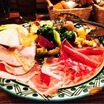 オステリアウララ - 冷菜の盛り合わせ