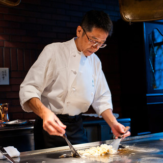 ◇熟練のシェフが目の前で焼き上げます◇