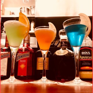 A wide variety of cocktail menus!