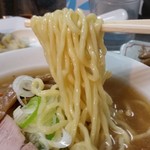 中華屋 光 - 麺がもちもち。今日は喜多方ラーメン&茹でたてうどんの印象を持った。