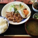 レストラン青山 - ポークジンジャー定食