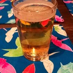 〆の雑炊屋さん しめぞう - お通しにビールです