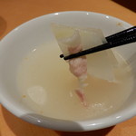 中国大明火鍋城 - 豚肉と大根の中華スープ