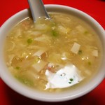 香蘭 - 蟹肉入り豆腐スープ