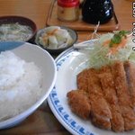 とんかつや - ロースカツ定食