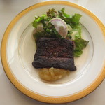 ブーダン・ノワール　豚血の温製テリーヌ