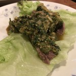 鳥勝 - 牛肉のたたき