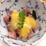 楽山 - 富山県産ホタルイカのボイル 酢味噌和え