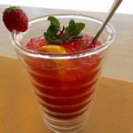 Toyama Swallow Cafe - 季節限定 苺のシャンパン（ノンアルコール）