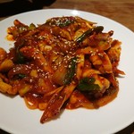 プサンアジメ -  ⑦イカ炒め