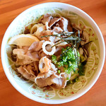 三好うどん - 肉ぶっかけ冷