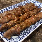 農家楽 - ・羊肉串 108円 ×４