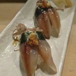 名代 駒寿司 - 生ホタルイカ (握り)