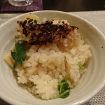 禅紫 - 竹の子土鍋ご飯