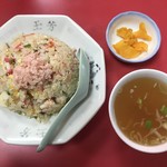 玉芳 - 五目チャーハン830円