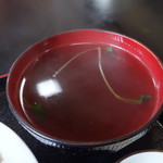 やまとや - 焼きそばのおまけの中華スープ