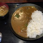 読谷山そば - カレーライス