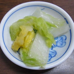 御食事処 スズキ - お新香は・・・