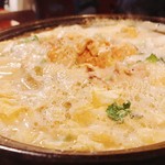 Umaimonoyaimai - 圧巻のアンコウ鍋様～凄い量の肝肝祭りで濃厚な味わいがたまらん♡