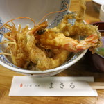 まさる - 大入江戸前天丼3,700円