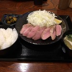 キセキ食堂 - ひれステーキ定食　1200円