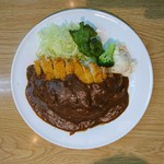 宝亭 - 2018年3月　カツカレー　950円