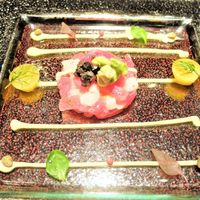 横浜なだ万 - マグロとホタテのタルタル