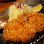 勝烈亭 新市街本店 - 特選厚揚六元黒豚ロースとんかつ