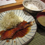 食卓処　味と - 鮭照焼定食(\600-)