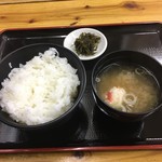 うめぇ堂 - 縞ホッケ定食