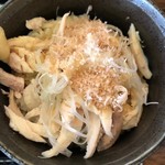桜木製麺所 - 鶏わさび丼