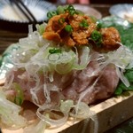 炉端焼き 浜とんぼ - ウニとマグロ