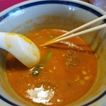 はなさき家 - 麺を食べ終わったら