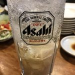 寿司居酒屋 や台ずし - ガリチューハイ