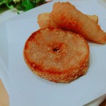 もも福食堂 - 車麩と大根のフライ