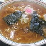 Emori Shiyokudou - ラーメン定食の醤油ラーメン