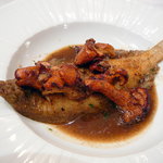 フレンチレストラン・プレジール - ヤナギガレイのムニエル フランス産キノコと＠Plaisir★2008/10