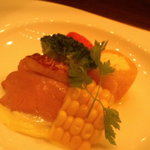 銀座Toriya Premium - お野菜の素直な味がする前菜♪