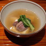 銀座 しのはら - かも鍋