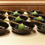 銀座 しのはら - うぐいす餡