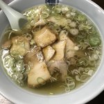 丸信ラーメン - チャーシュー麺 800円