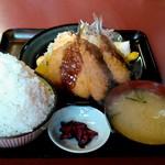 日本亭 - アジフライ定食（大盛）