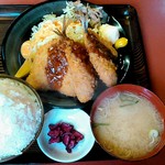 日本亭 - アジフライ定食（大盛）