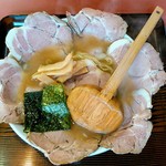 日本亭 - チャーシューメン大盛