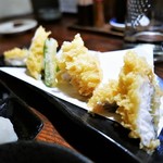 魚旬 - 裏穴子の天ぷら
