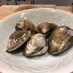 味あら井 - 本日の貝です。