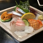 味あら井 - お刺身です。